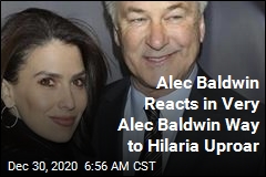 Alec Baldwin Reacts in Very Alec Baldwin Way to Hilaria Uproar
