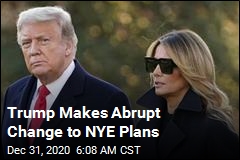 Trump Makes Abrupt Change to NYE Plans