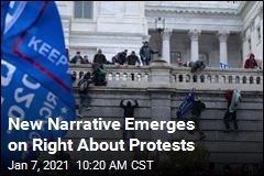 New Narrative Emerges on Right About Protests
