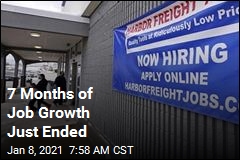 7 Months of Job Growth Just Ended
