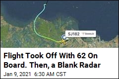 Flight Took Off With 62 On Board. Then, a Blank Radar
