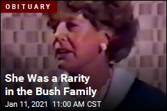 She Was a Rarity in the Bush Family