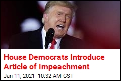 Democrats Introduce Article of Impeachment