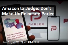 Amazon Seeks to Keep Parler Offline