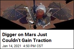 Digger on Mars Just Couldn&#39;t Gain Traction