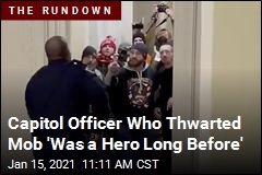 Capitol Officer Who Thwarted Mob &#39;Was a Hero Long Before&#39;