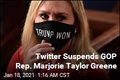 Latest to Be Suspended From Twitter: Marjorie Taylor Greene