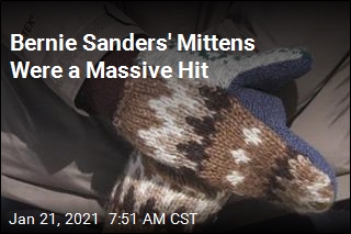 Bernie Sanders&#39; Mittens Were a Massive Hit