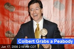 Colbert Grabs a Peabody