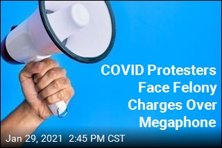 COVID Protest Results in Unusual Charges