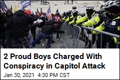 2 Proud Boys Face Conspiracy Charges for Obstructing Police