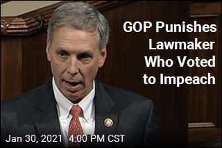 GOP Punishes Lawmaker Who Voted to Impeach