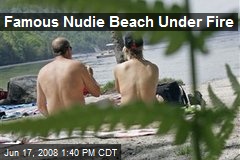 Famous Nudie Beach Under Fire