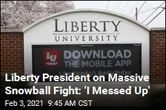 Liberty Accused of Superspreader Snowball Fight