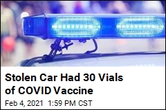 Car Thief Ends Up With COVID Vaccine