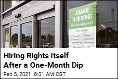 Hiring Rights Itself After a One-Month Dip