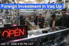 Foreign Investment in Iraq Up