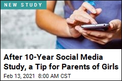 After 10-Year Social Media Study, a Tip for Parents of Girls