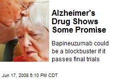 Alzheimer's Drug Shows Some Promise