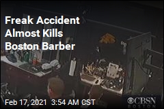 Freak Accident Almost Kills Boston Barber