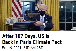 US Officially Rejoins Paris Climate Pact