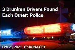 3 Drunken Drivers Found Each Other: Police