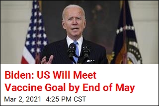 Biden: US Will Meet Vaccine Goal by End of May