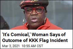 The KKK Flag Faced Her Home, Without Consequence