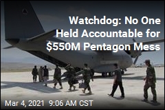 Watchdog: No One Held Accountable for $550M Pentagon Mess