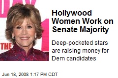 Hollywood Women Work on Senate Majority