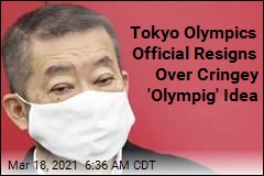 Tokyo Olympics Official Resigns Over Cringey &#39;Olympig&#39; Idea
