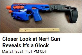 Closer Look at Nerf Gun Reveals It&#39;s a Glock