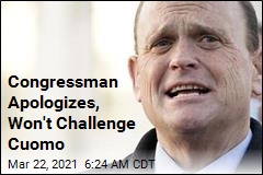 Congressman Apologizes, Won&#39;t Challenge Cuomo