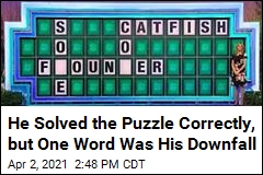 He Solved the Puzzle Correctly, but One Word Was His Downfall