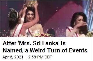 After Winner Is Named, Mrs. World Seizes Her Crown