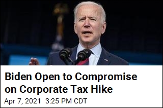Biden Open to Compromise on Corporate Tax Hike