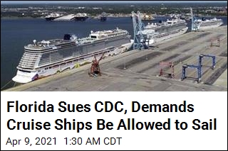 Florida Sues CDC, Demands Cruise Ships Be Allowed to Sail