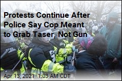 Protests Continue After Police Say Gun Was Confused for Taser