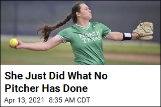 She Just Did What No Pitcher Has Done