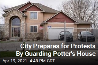 City Prepares for Protests by Guarding Potter&#39;s House