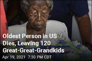 Oldest Person in US Dies, Leaving 120 Great-Great-Grandkids