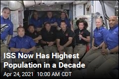 ISS Now Has Highest Population in Years