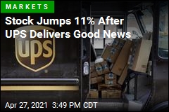 UPS Jumps More Than 10% After Surge in Volume, Profits