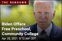 Biden Offers Free Preschool, Community College