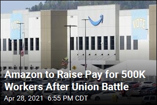 Amazon Plans Pay Raises to Attract More Workers