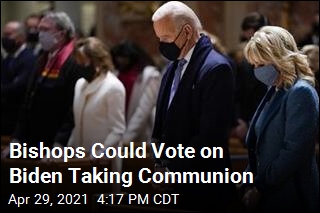 Bishops Could Vote on Biden Taking Communion