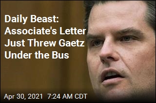 Report: Greenberg Letter States Gaetz Had Sex With 17-Year-Old