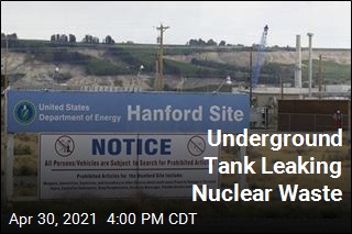Underground Tank Leaking Nuclear Waste