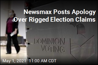 Newsmax Posts Apology Over Rigged Election Claims
