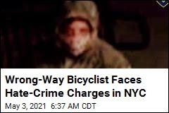 Wrong-Way Bicyclist Faces Hate-Crime Charges in NYC